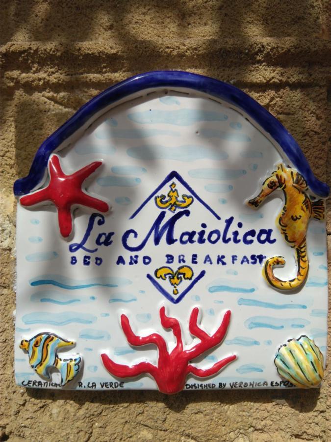 La Maiolica B&B Балестрате Экстерьер фото