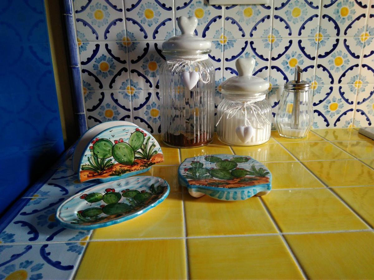 La Maiolica B&B Балестрате Экстерьер фото